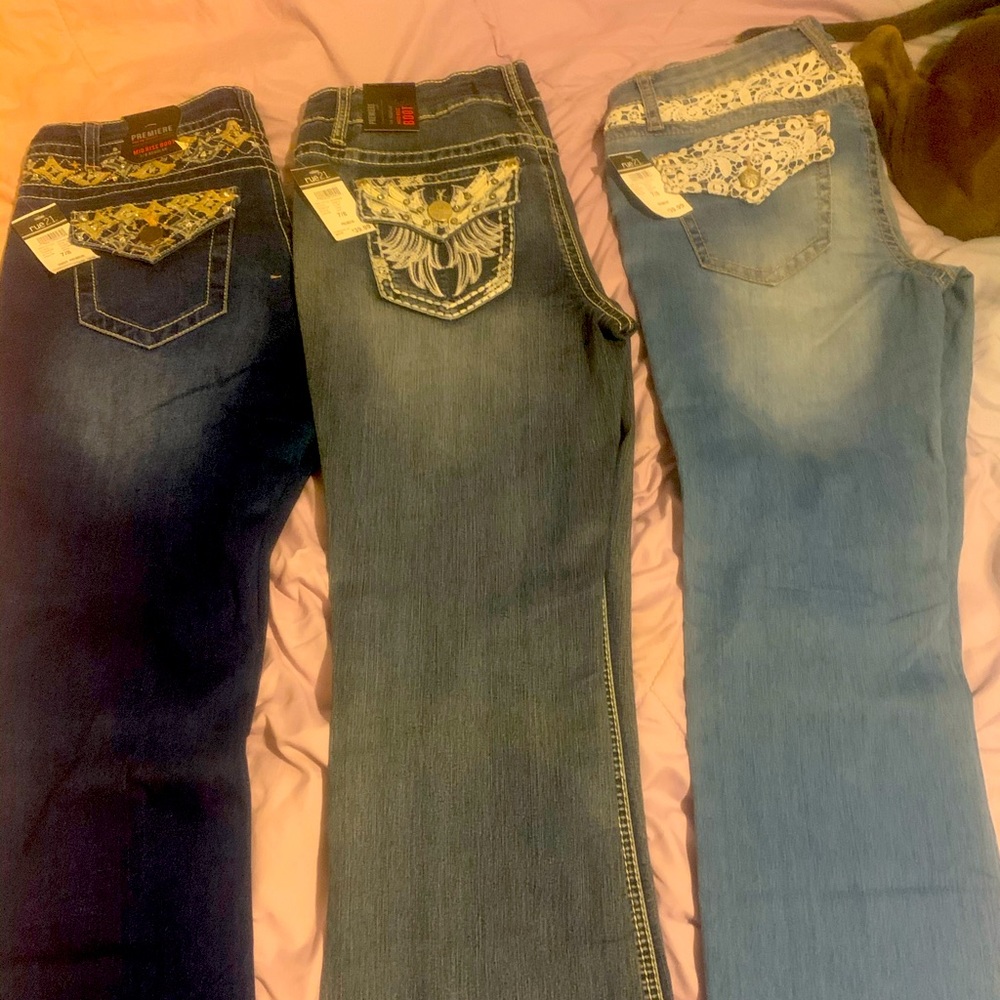 Rue 21 jeans bought for $40 but selling for $30 each. All size 7/8 with tags.